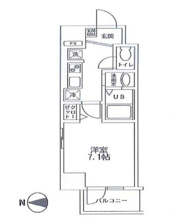 ＳＳレジデンス川越の物件間取画像